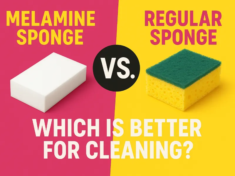 Melamine vs Regular Sponge: Which Cleans Better?